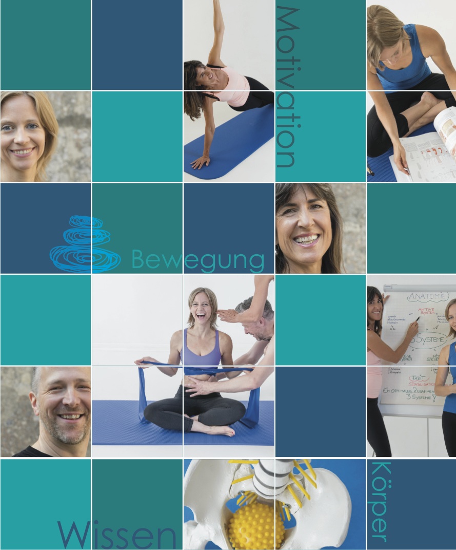 Collage ARGE PILATES WEST Ausbildung